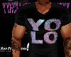 YOLO T-Shirt Black