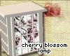 cream c/blossom lamp
