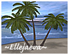 Cottage Trio Palm Trees
