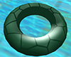 Green Swim Ring Tube