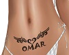 Omar Belly Tattoo F
