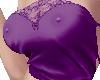 A~ Purple Lace Satin