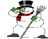 Snowman Waving