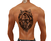 Wolf Face Tatt