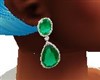 Emerald Teardrop Earring
