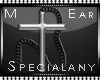 [Lany] Chain Cross Ear L