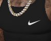 Muscle Black Tank Top NB