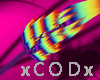 xCODxPurple Rainbow Tail