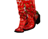 Becky's Strawberry Boots