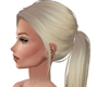 UC ash blond ponytail