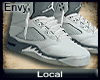 Jordan 5's White/Gray