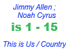 Jimmy Allen , Noah Cyrus