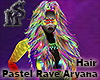 Pastel Rave Hair Aryana