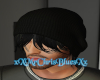 Black Beanie and Hair