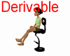 [MK] Bar chair derivable