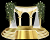 Gold Wedding Arch