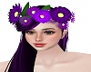 MY Purple Flower Crown