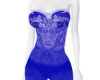 ~Lace  Jumpsuit  Blue