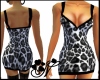 !N! Leopard Black Dress