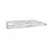 Square white rug