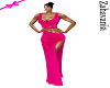 𝓩- Pink  Glamour Gown