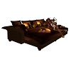 Brown Wolf Couch