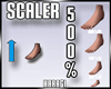 Foot Scaler Resizer 500%
