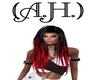 (A.H.) Gracen Black Red