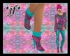 *jf* Batik Ankle Boots