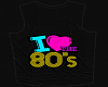 kids I love 80's shirt