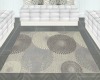 tan / Gray area rug