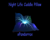 Night LIfe Cuddle Pillow
