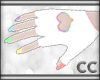 (C) Rainbow White Glove
