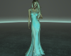 Marble Elegance Gown