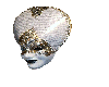 venetian mask white