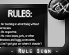 -LEXI- Room Rules Sign