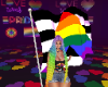 LGBTQ Ally Flag w/Poses