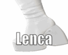 White winter boots