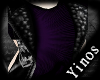 [Yin] Purple Vest Top