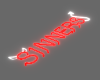 !V SinnerS 3D Neon Red