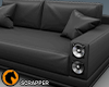 Black Music Couch