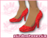 Cherry Sparkle Heels