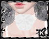 |K| White Rose Choker