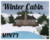 Winter Cabin W/ Music