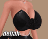 ++A black corset
