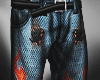 Flames Skeleton Pants