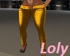 Golden jeans