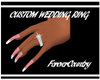 [bamz]Custom wed ring