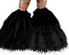 Black Fur monster Boots