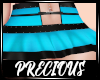 Blue Neon Skirt Rll
